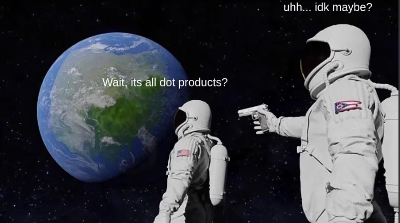 dot products?